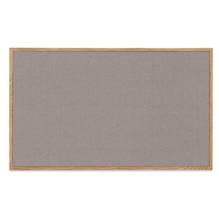 United Visual Products Combo Board, 36"x24", Black Frame/Black Porcelain & Cork UVDECORK3624B-BLKPORC-CORK